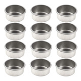 12x Vasos Para Velas Ligeras De Té, Latas Para Velas De Té