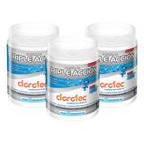 Triple Accion Clorotec 1kg. X 3 Unid, Para Pileta