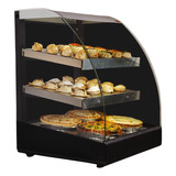 Exhibidor Mantenedor Warmer Comida Caliente 3 Niveles 70 Cm