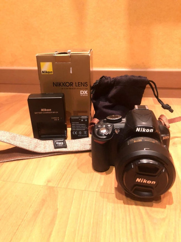 Nikon D3100+lente 35mm Nikon + Accesorios