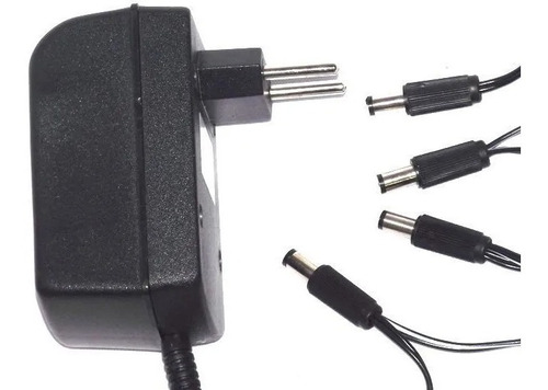 Fonte 4 Pedais 4 Plugs 9vdc Ate 1a Ou 300ma Por Pino Oferta