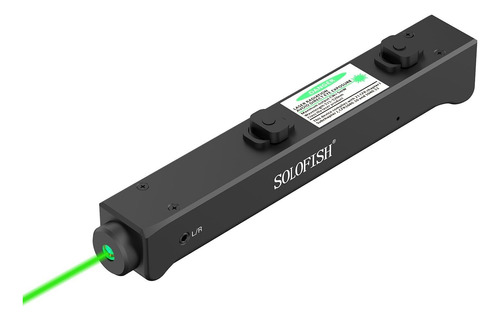 360 Riel Laser Verde Para Fusil M-lok Magnetico Recargable