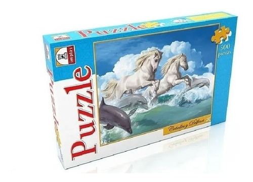Puzzle X500 Pzs Caballos Y Delfines
