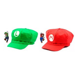 2 Gorras De Mario Y Lugi 