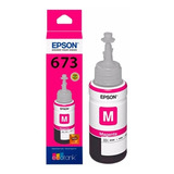 Tinta Epson T673 Magenta T673320 - L805 L810 L850 L1800