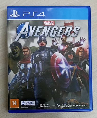 Marvel Avengers + Steelbook, Play 4, Conservadíssimo;