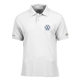 Camiseta Tipo Polo Volkswagen Logo Carro Hombre Php