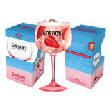 Taça De Gin Gordon's Personalizada Pink Em Vidro 600ml