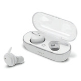 Auriculares Inalámbricos Bluetooth Sonido 9d Portatil Color Blanco