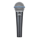 Micrófono Alámbrico Shure Beta Series Beta 58a Dinámico