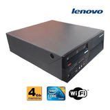 Cpu Lenovo Mtm 6234 Core 2 Duo 4gb 120gb Leitor Dvd Wifi