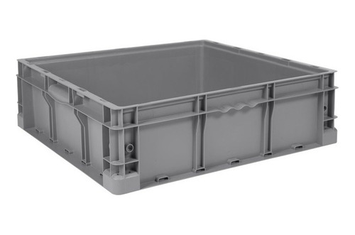 Caja Industrial Interstack De Plastico 61x56x18 Paquete 4 Pz