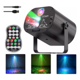 Luz Disco Led Rgb Láser Proyector Disco Fiestas 60 Patrones