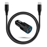 Cargador De Coche Usb C Superrápido De 60 W Para iPhone 15 P