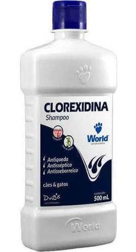 Shampoo Clorexidina Dugs 500ml Cães E Gatos  Envio Imediato