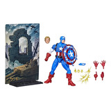 Marvel Legends Captain America Clasico Retro Card
