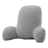 1 Pieza Almohada De De Silla Cama Cojín De Gris De Rejilla