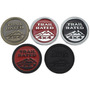 Emblema Metal Para Guardafango Jeep Trail Rated 4x4 Relieve Jeep CJ7