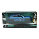 Lamborghini Urus Off Road Azul Escala 1:24 Maisto