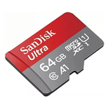 Tarjeta Memoria Micro Sd Sandisk Ultra 64 Gb 120mb/s