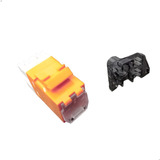 Conector Keystone Cat6 Fêmea Commscope Amp Rj45 Orange