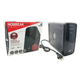 Nobreak 600va 3x1 Estabilizador + Filtro Com Display Digital