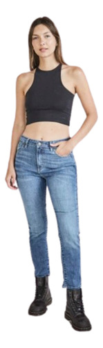 Pantalon Jeans Moto Mujer Brava Brooklyn  (t,26)- Motordos