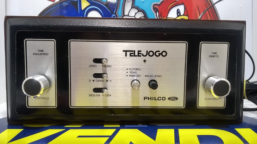 Video Game Telejogo Philco Ford Funcionando Perfeitamente