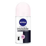 Antitranspirante Roll On Nivea Black & White 50 ml