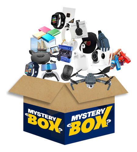 Caja Misteriosa Oro, Hasta 7 Productos, Mystery Box