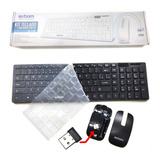 Kit Teclado  Mouse Slim Wireless Notebook Desktop  Tc06