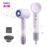 Laifen Swift Se Secador De Pelo Iónico,secadora De Cabello Profesional Potente 105000rpm Para Secado Rápido,4 Temperatura Ajustable/2 Velocidade,2 Boquillas Magnética,control Termo Inteligente,violeta