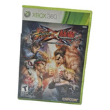 Xbox 360 Jogo Street Fighter X Tekken  Original Usado 
