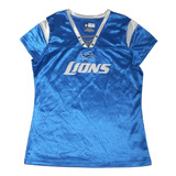 Camiseta Nfl - M - Detroit Lions (mujer) - Original - 114