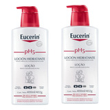 Combo X2 Eucerin Loción Corporal Ph5 Piel Seca 400 Ml