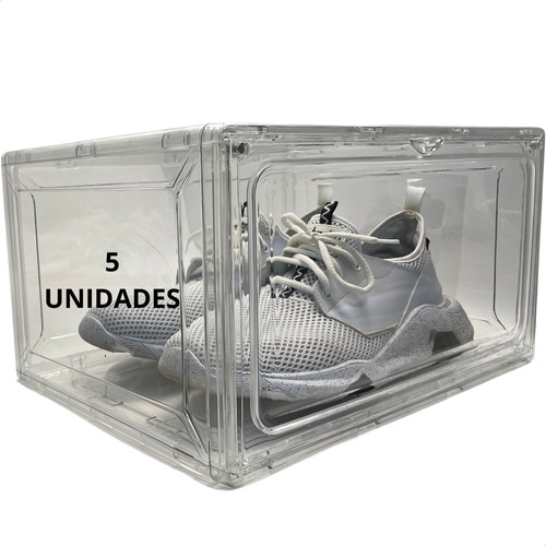Sneaker Box Organizador De Sapatos Objetos Acrílico 5 Unidad