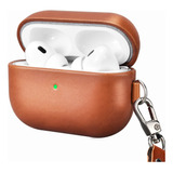 Icarerfamily - Funda De Cuero Para AirPods Pro 2 (2022), Fun