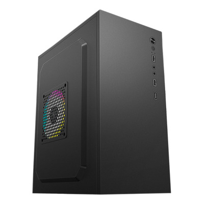 Gabinete Office Hayom Gb1750 1 Fan 120mm S/fonte Atx Usb 2.0