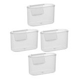 4 Uds. Caja De Puerta Lateral Para Refrigerador, Organizador