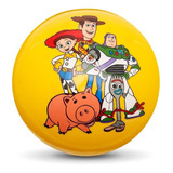 Pelota Recreativa Toy Story Personajes Amarillo