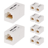 Paquete De 10 Acopladores Iwillink Rj45, Acoplador Ethernet,