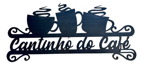 Cantinho Café Placa Decorativa Cozinha Decoração Mdf