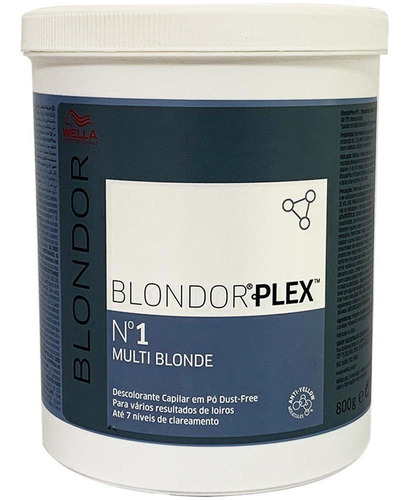 Blondor Plex Nº1 Multi Blonde Pó Descolorante Wella 800g