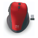 Mini Mouse Mlab Ergonomic 8345 Inalambrico Usb Rojo