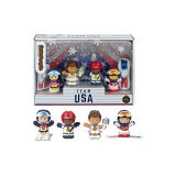 Set De Deportes De Invierno Little People Collector Team Usa