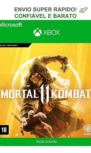 Mortal Kombat 11 Xbox One / X (código 25 Dígitos)