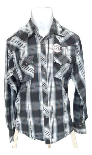 Camisa Hombre Wrangler Vaquera Rodeo Modelos Etiqueta Azul