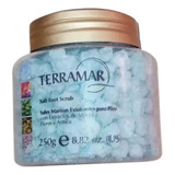 Sales Marinas Exfoliantes Para Pies Con Menta Terramar