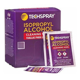 Tech Spray De Toallitas Con Alcohol Isopropílico 99% Puro 50
