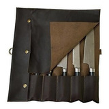 Bolsa De Piel, Cuchillo De Chef Profesional